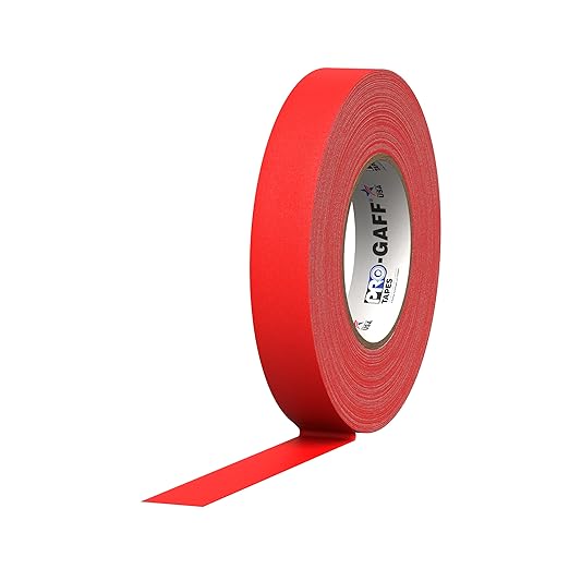 1" Width ProTapes Pro Gaff Premium Matte Cloth Gaffer's Tape by ProTapes%C2%AE