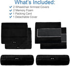 SPRING SEAON Wheelchair Armrest Covers 2 Pack Soft Memory Foam Wheelchair - Image 4
