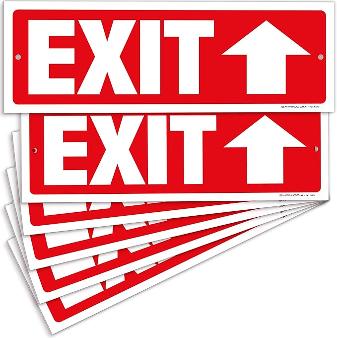iSYFIX Exit Signs by iSYFIXPREMIUMSIGNS