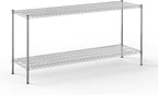 Regal Altair 21" Deep x 72" Wide x 34" Height Wire Shelving Kit | 2-Tier | NSF by Regal+Altair
