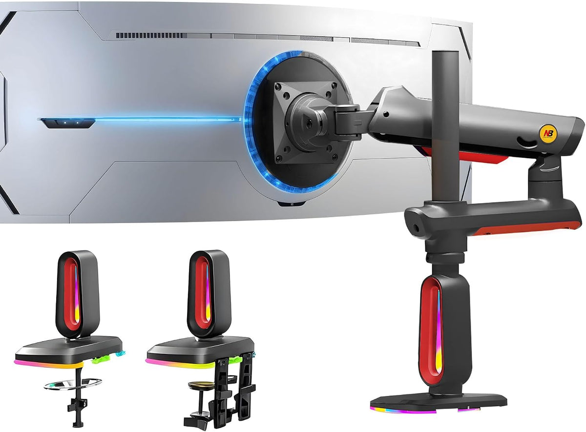 NB Extra Height Gaming Monitor Arm