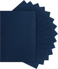 Silunkia 40 Sheets Navy Blue Cardstock 8.5 x 11 Scrapbook Paper, 75lb by Silunkia