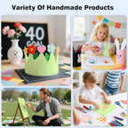 Cardstock 8.5 x 11, Thick Printer Paper 75 lb/200 gsm, 40 Sheets Card Stock - Image 6