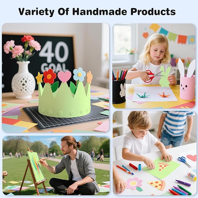 Cardstock 8.5 x 11, Thick Printer Paper 75 lb/200 gsm, 40 Sheets Card Stock - Image 6