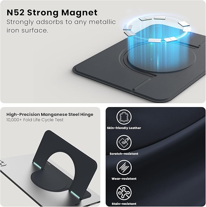 Nillkin Adhesive Tablet Stand, 0.14 inch Invisible Slim iPad Holder, Stepless - Image 4