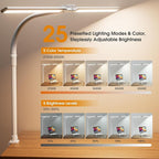 SIBRILLE LED Desk Lamp for Home Office - Image 3