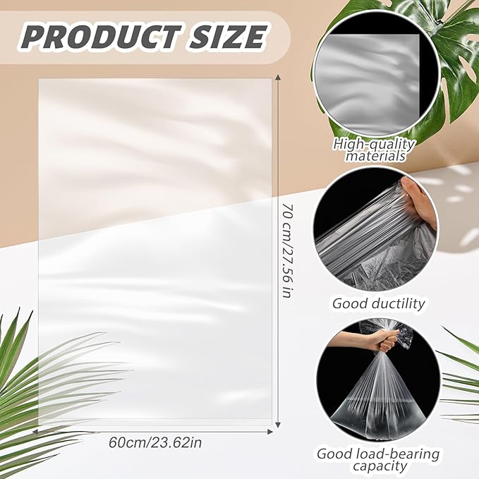 YooNotee 200 Pcs Shredder Bags Large Gallon Size Paper Shredder Bags - Image 3