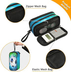 BOENLE Soccer Football on Field Pencil Case Box Boys Girls Large Pencil Pouch - Image 2