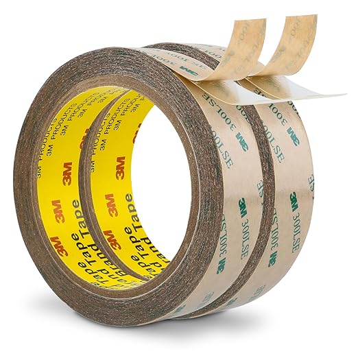 3M Double Sided Tape 300LSE 1.0" x 36Ft Clear Heavy Duty Adhesive Tape by 3MFullRangeProducts