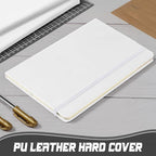 Honoson 20 Pack Lined Journal Notebooks A5 Hardcover Executive Notebook 5.5" x - Image 4