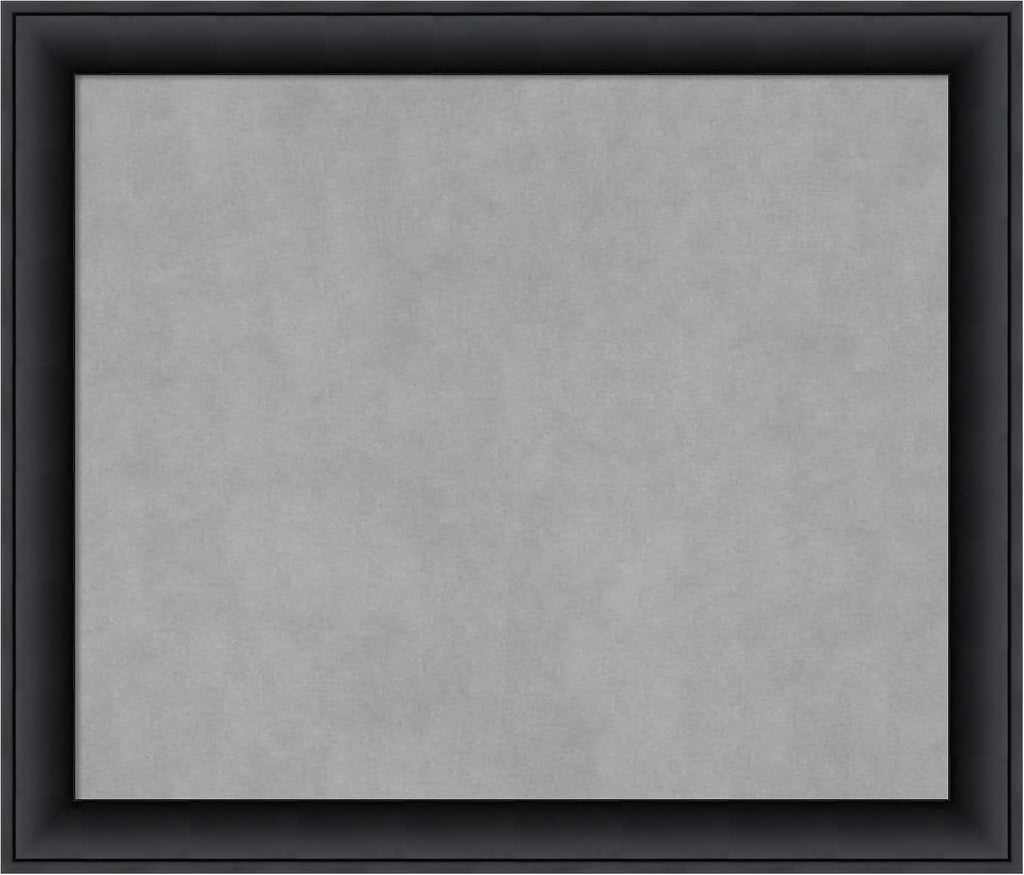 Amanti Art Black Framed Magnetic Board 23x27 Medium Vision Board