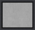 Amanti Art Black Framed Magnetic Board 23x27 Medium Vision Board