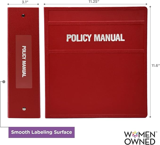 Carstens 3-Inch Heavy Duty Round Ring Binder - Image 4