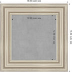 Amanti Art Silver Framed Magnetic Board 18x18 X-Small Vision Board - Image 2
