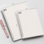 AHGXG Dotted Journal Spiral Notebook, Bullet Dot Grid Journal Large B5 - Image 4