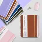 ABERLLS Brown Lined Spiral Journal Notebook - Image 6