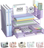 wali desk file organizer, 4 tier desktop paper, main product view