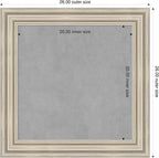 Amanti Art Silver Framed Magnetic Board 26x26 Medium Vision Board - Image 2