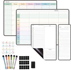Magnetic Weekly Dry Erase Whiteboard Calendar&Monthly Calendar&Daily Planner&to by Unknown
