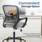dumos home office chair, ergonomic lumbar support desk, package contents