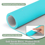Boutilon Leather Desk Pad Protector, Non-Slip Mouse Pad, Laptop Desk Pad - Image 4