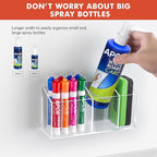 Banafich Magnetic Dry Erase Marker Holder, Acrylic Magnet Pen Holder - Image 3