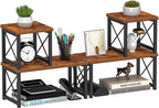 Honiter 2 Sets Desk Shelf, Desktop Organizer Shelf, 2 Tier Independent - Image 8