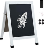 Sunnydaze Magnetic A-Frame Chalkboard Sign by SunnydazeDecor