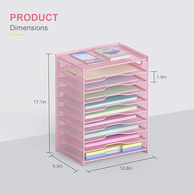 OUTWOLF 10 Tier Paper Organizer - Image 3