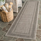 safavieh courtyard outdoor runner rug 2'3"x6'7", beige &, main product view