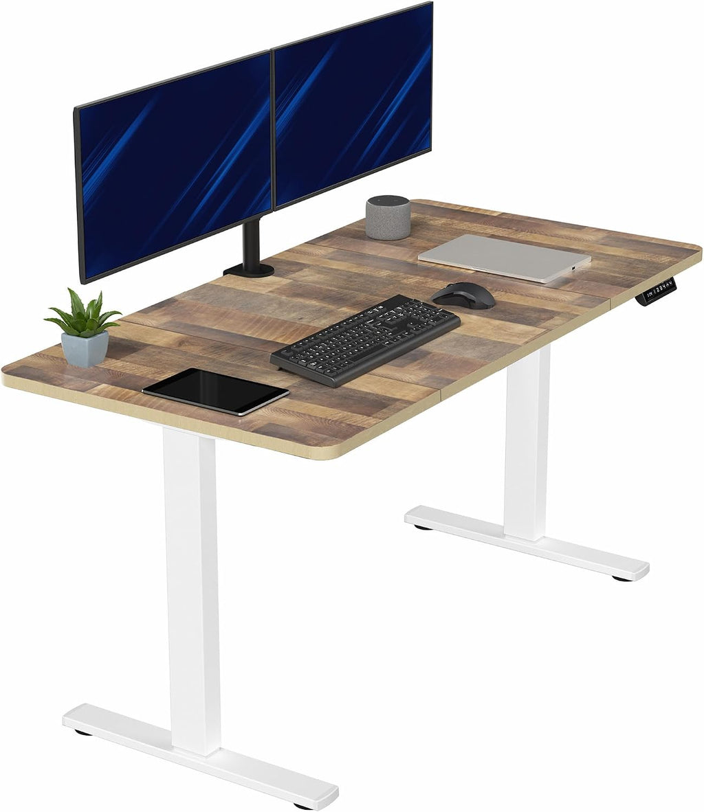 VIVO Electric 60 x 30 in Standing Desk, Memory Height Adjustment, 1B Series