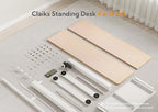Claiks Standing Desk with Drawers, 55x24 Inch Electric Stand Up Adjustable - Image 8