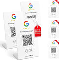 HotLabel Review Stand 3-Pack + Bonus Review Tap Card 3-Pack + by Hotlabel