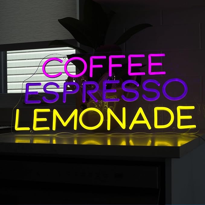 BUIZZEUOIV Custom Business Neon Sign, Neon Sign Customizable Large LED Name - Image 5