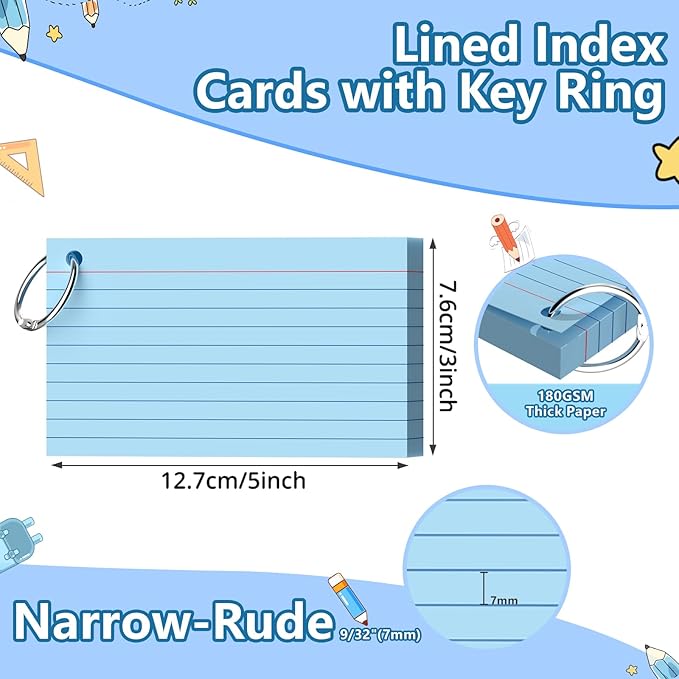 Ciphyfee Index Cards 3x5 Inch - Image 2
