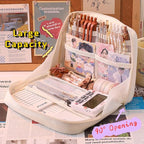 Fcteap Pencil Case Pouch Box Cute Kawaii Large Capacity Aesthetic Zipper Pen - Image 3