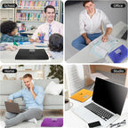 5 Pack 7 Pocket Accordian File Organizer, Expanding File Folder - Image 6