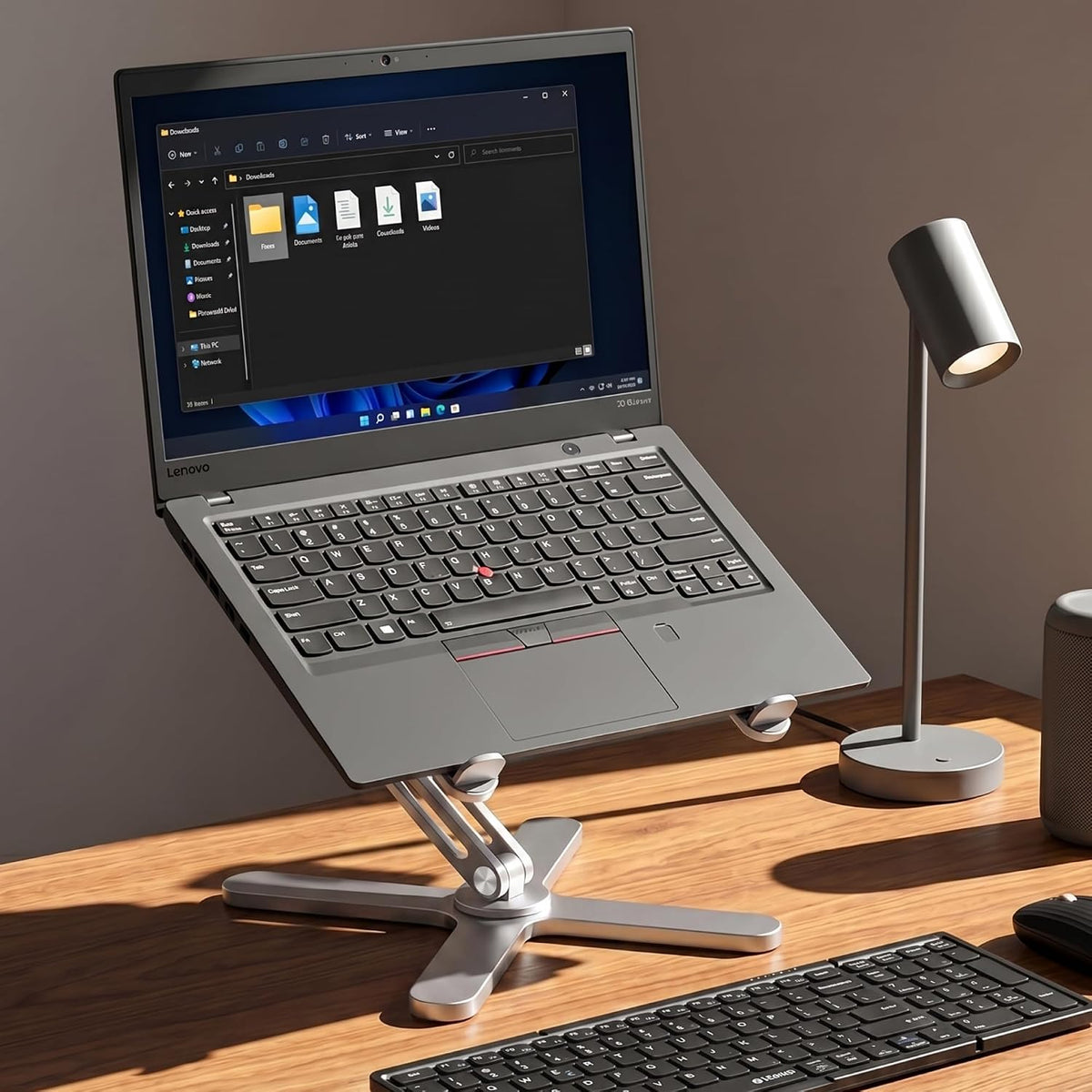 Model-X 2.0 Laptop Stand, Laptop Stand for Desk Adjustable Height