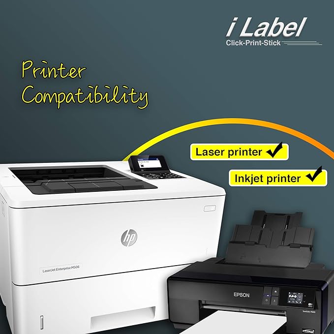 8.5" x 11" Full Sheet Label Sticker Paper - Image 5