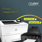 8.5" x 11" Full Sheet Label Sticker Paper - Image 5