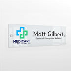 Custom Door Name Plate with Business Logo by Brd+Gifts
