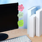 Zonon 8 Pieces Computer Monitor Notes Screen Monitor Memo Board Sticky Note - Image 7