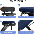 ZNCMRR 2 Pack Office Chair Armrest Pads Covers - Image 5