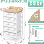 Rolling Storage Utility Cart - Image 3