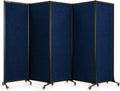 Upgrade Version Room Partition and Divider, Freestanding Rolling Dividers by StrongBird