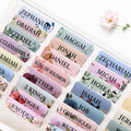 UPAFEXXI-Laminated Bible Tabs with Book Summaries(Floral) | Bible Tabs for Women and Men, Reposition Large Print Stickers, Easy to Read, Easy Navigation, Bible Study Supplies