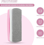 Ddaowanx Whiteboard Eraser, Magnetic Dry Erase Eraser, Glass Board Eraser - Image 2