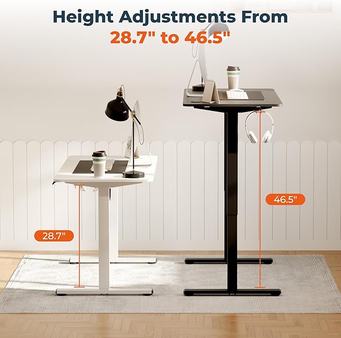 FitStand Adjustable Stand Up Desk Standing Desk, 63x24 Inches Home Office Desk - Image 4