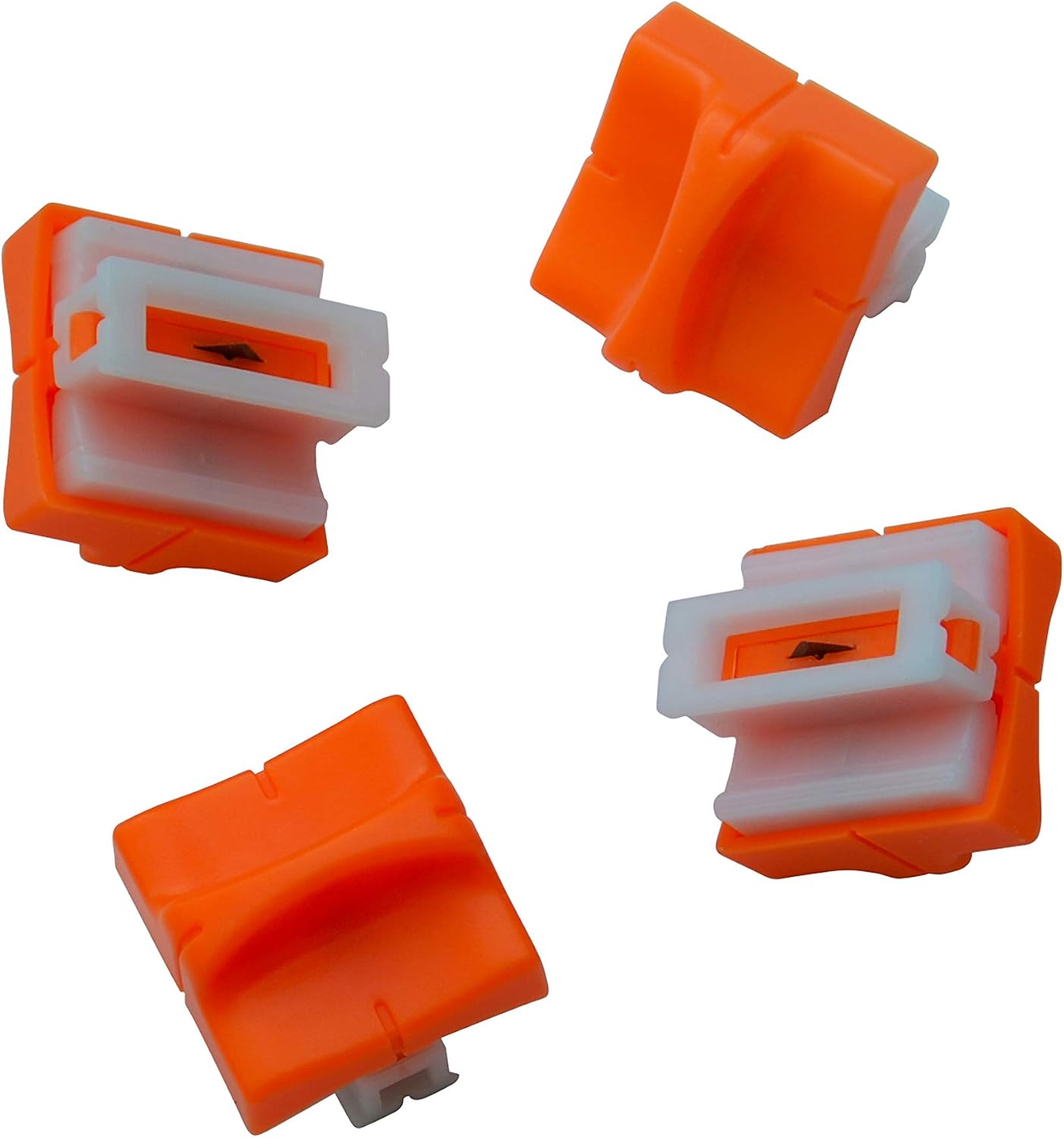 Paper Trimmer Replacement Blades with Automatic Security Safeguard Design - A4 Paper Cutter Blade Refill (4 Pack)