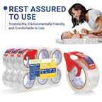 TegmenSeal Heavy Duty Clear Packing Tape - Image 3